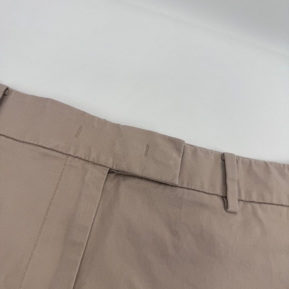 Ann Taylor Shorts Women 4 Beige Khaki Mid Rise Stretch Walking Casual Preppy - Picture 4 of 10